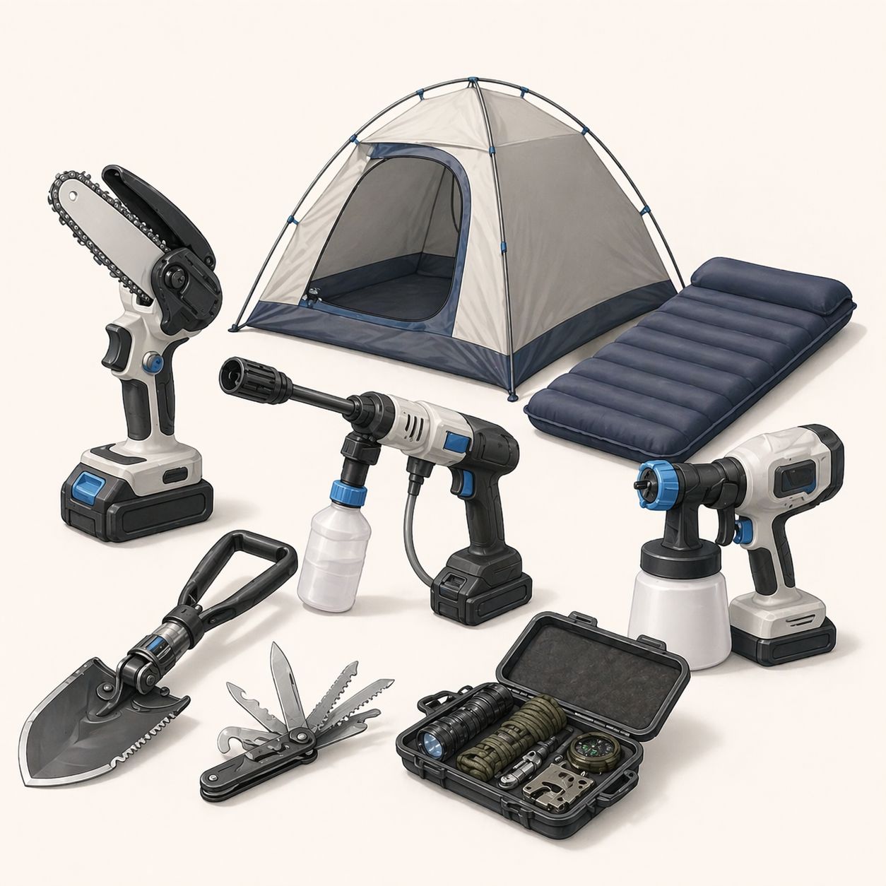 Herramientas y camping