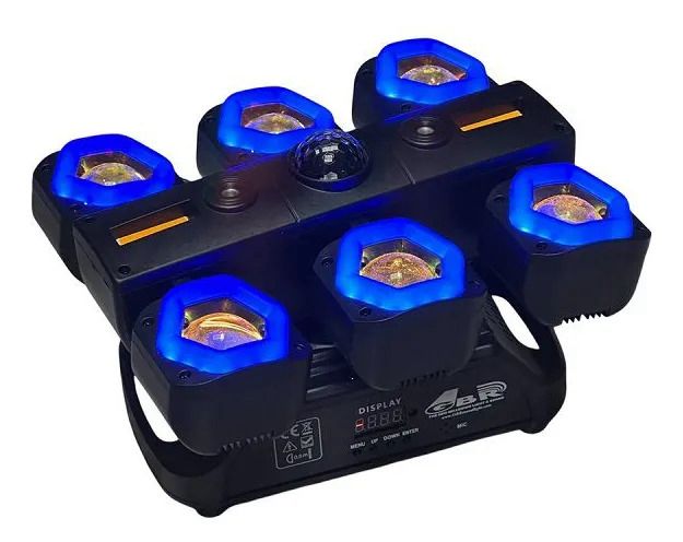 LUZ CABEZA MÓVIL LED DE 6 BRAZOS RSDS-022
