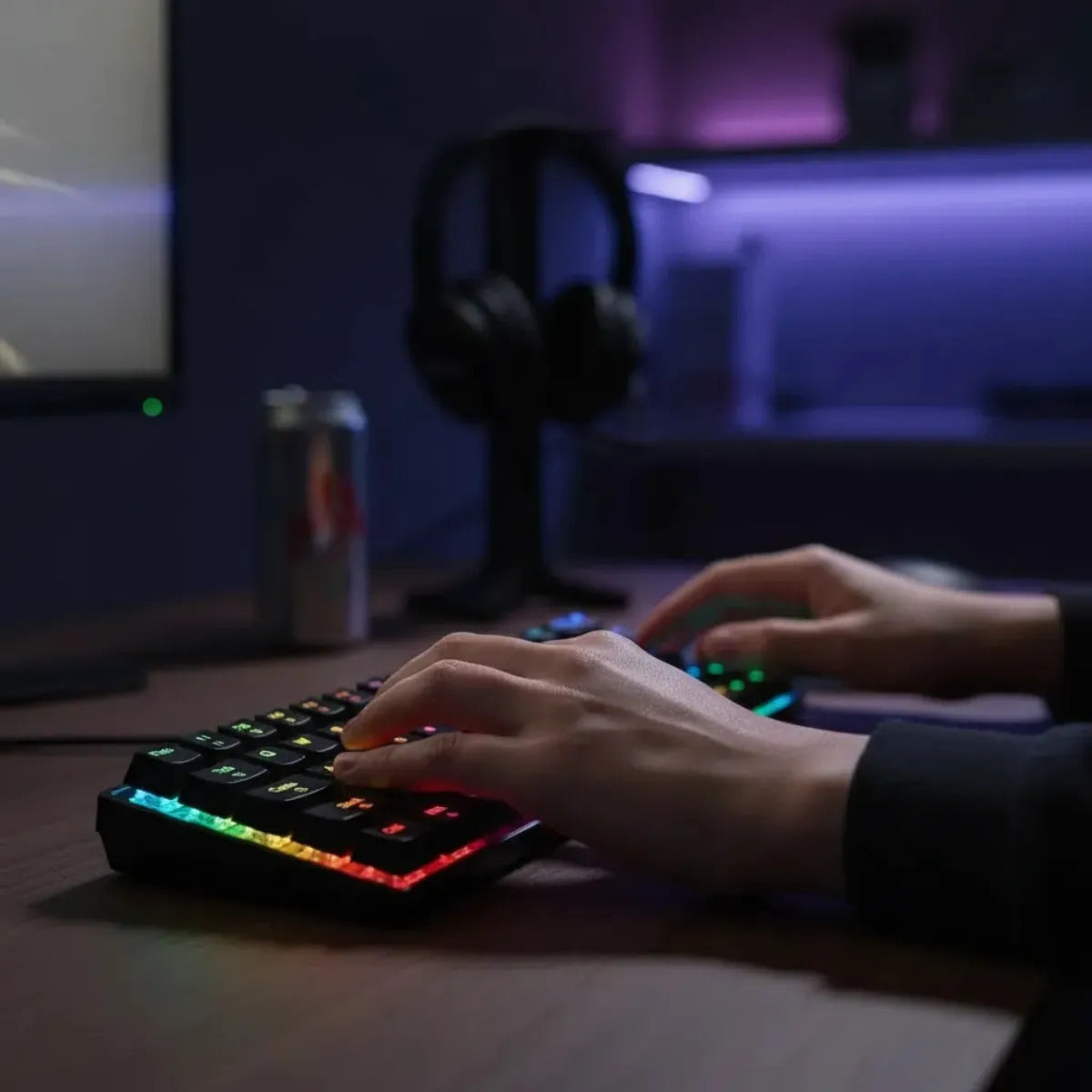 TECLADO MECÁNICO GAMER 68 TECLAS DN-K68-TC