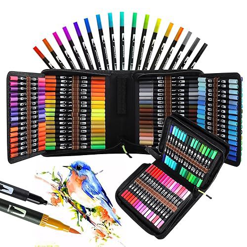 SET DE MARCADORES DUAL BRUSH 120 PZAS