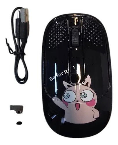 MOUSE INALÁMBRICO RECARGABLE DN-M600