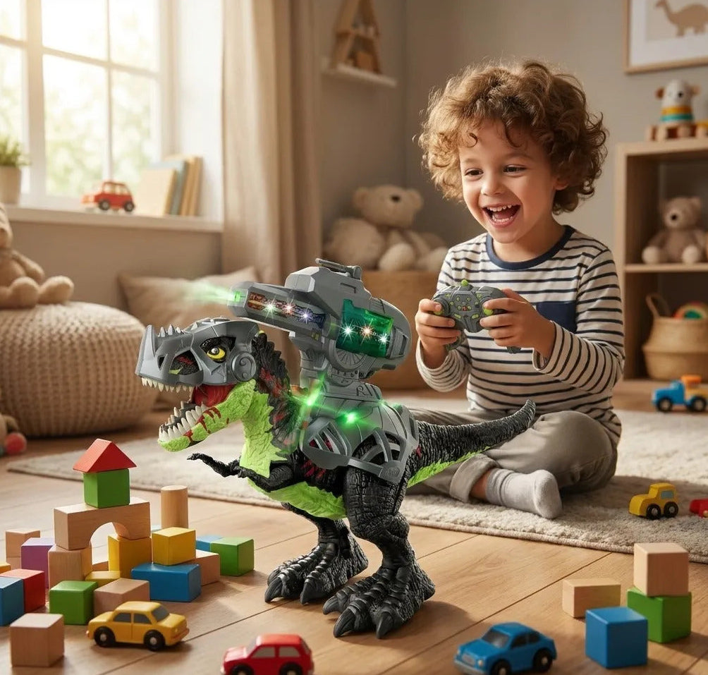 JUGUETE DINOSAURIO A CONTROL REMOTO LH-D012