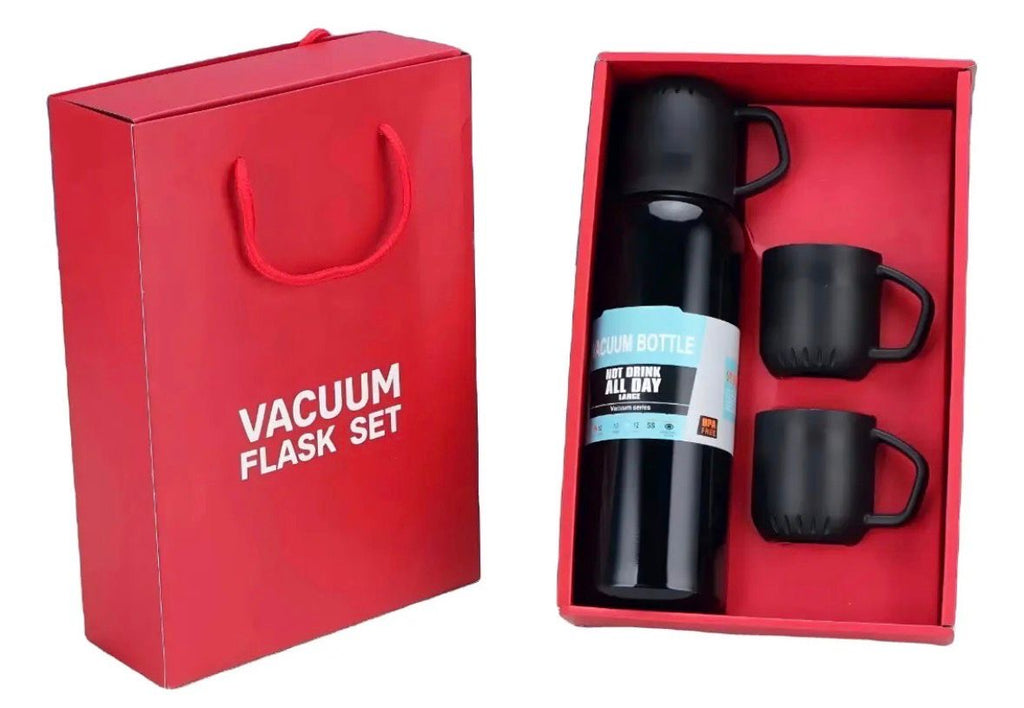 SET DE TERMO DE 500 ML CON 3 TAZAS SF977