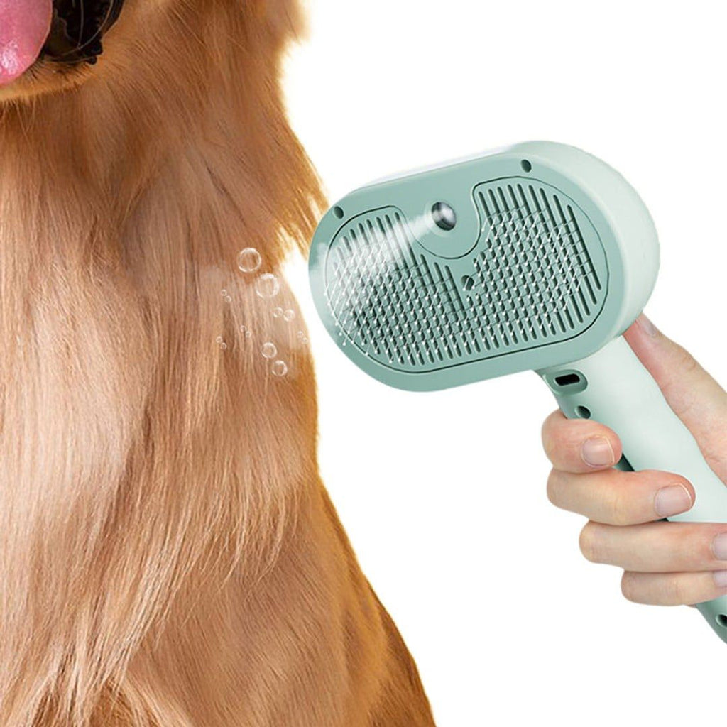 CEPILLO PET SPRAY MASAJEADOR PARA MASCOTAS