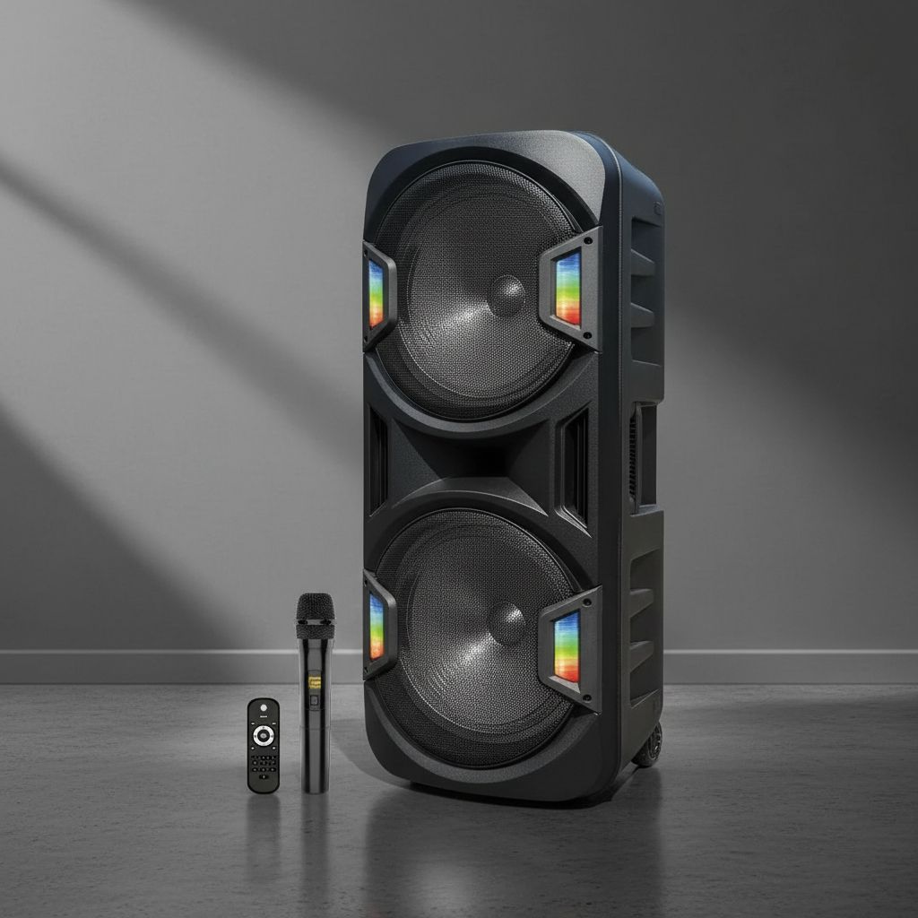 PARLANTE BLUETOOTH CON MICRÓFONO INALÁMBRICO MODELO YX-S15201