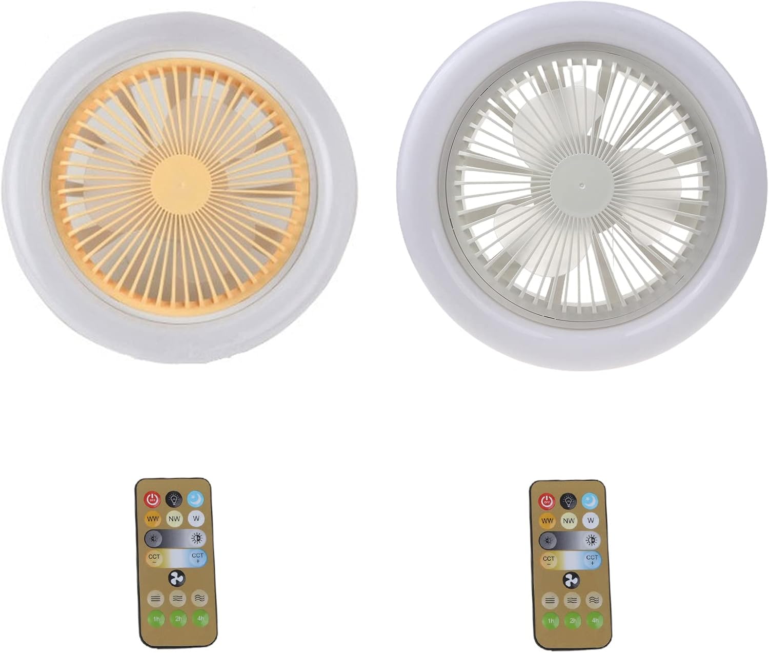 VENTILADOR CON LUZ LED DE TECHO CON CONTROL REMOTO