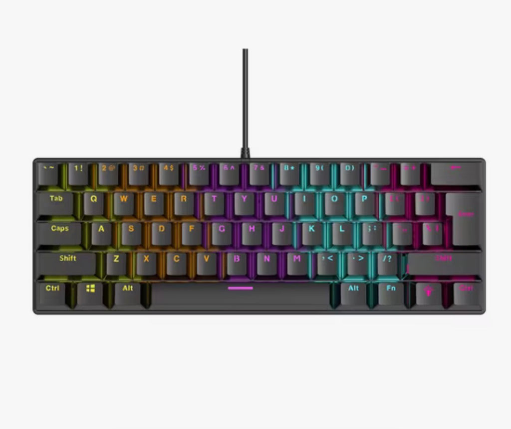 TECLADO MECÁNICO GAMER DN-K61-TC