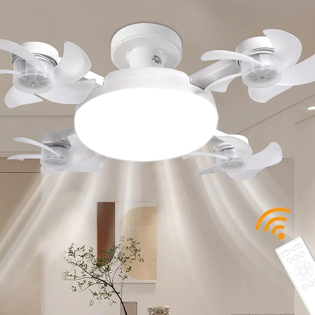 VENTILADOR DE TECHO TIPO DRON CON LUZ LED CP-FS0