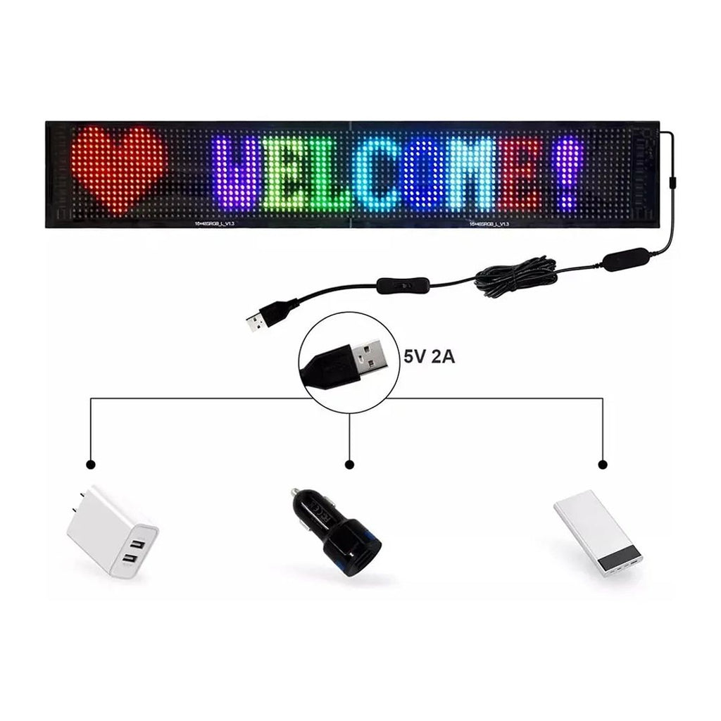 PANTALLA LED PARA CARRO