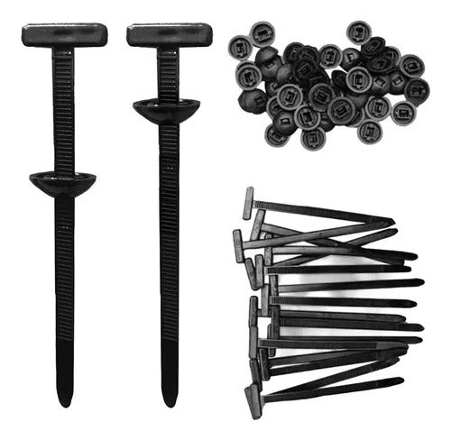 GASAS PLASTICAS PARA CARROCERIA SET 25 UNIDADES