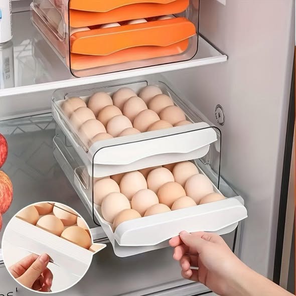 ORGANIZADOR DE HUEVOS TIPO GAVETA