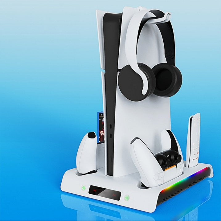 SOPORTE DE PARED PARA PS5 / PS5 SLIM CON RGB YZC-501