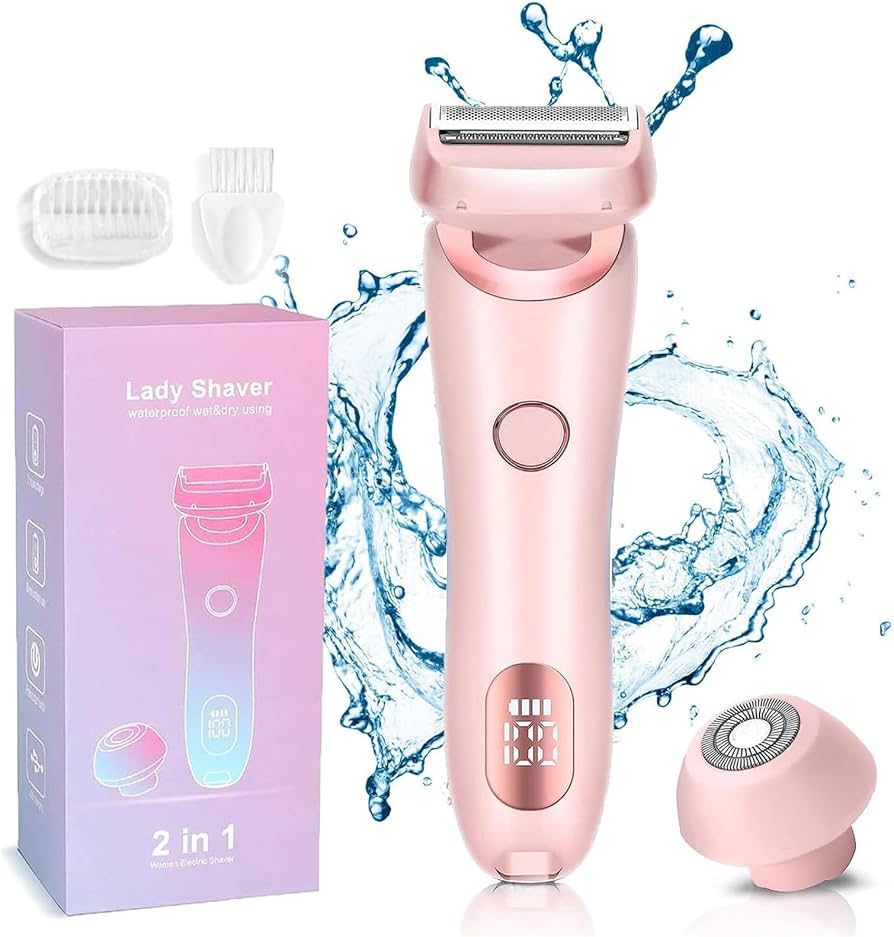 DEPILADORA ELÉCTRICA 2 EN 1 LADY SHAVER