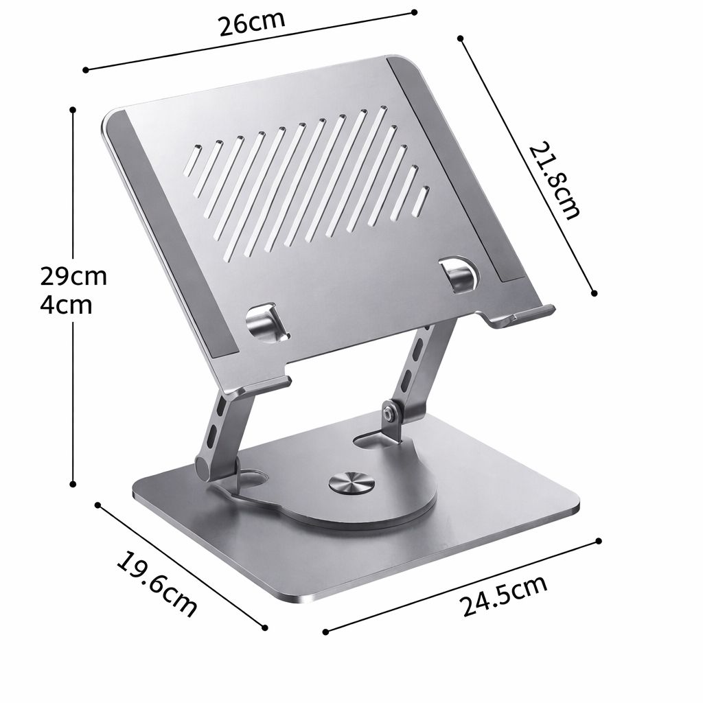 SOPORTE METAL PARA LAPTOP 360 MODELO HX-ZJ25