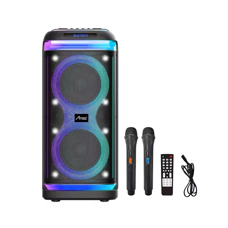 PARLANTE BLUETOOTH CON MICRÓFONOS