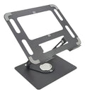 SOPORTE METÁLICO AJUSTABLE PARA LAPTOP GIRATORIO 360° HX-ZJ6119