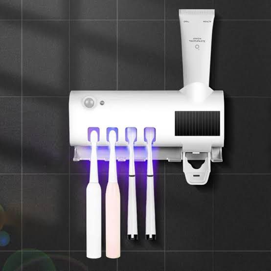 ESTERILIZADOR DE CEPILLOS CON DISPENSADOR
