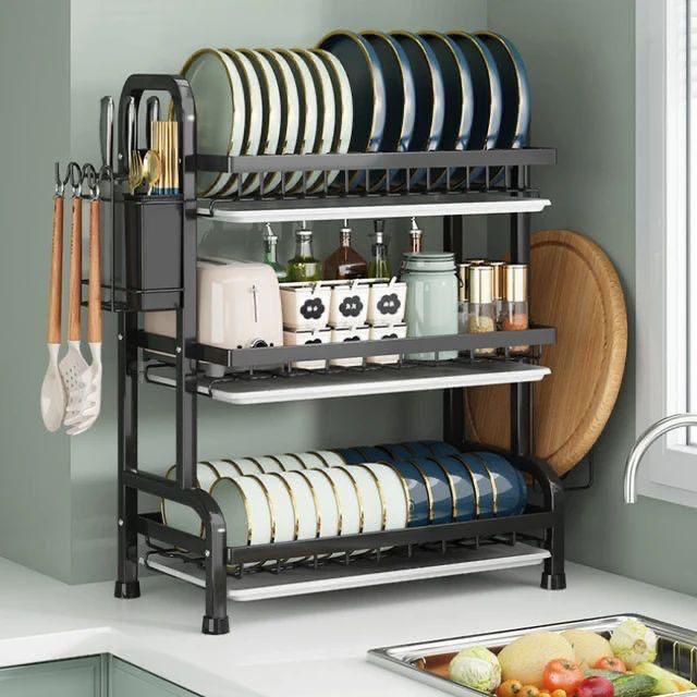 ESCURRIDOR DE PLATOS 3 NIVELES