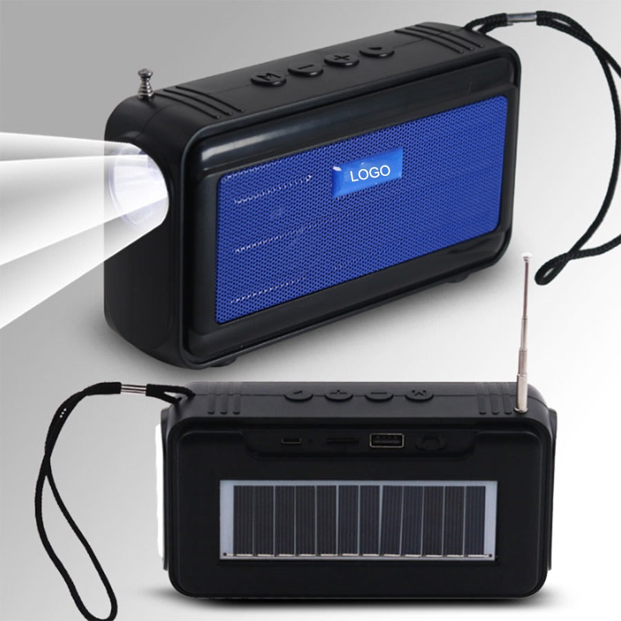 ARLANTE BLUETOOTH PORTÁTIL CON PANEL SOLAR Y RADIO GTS-2543