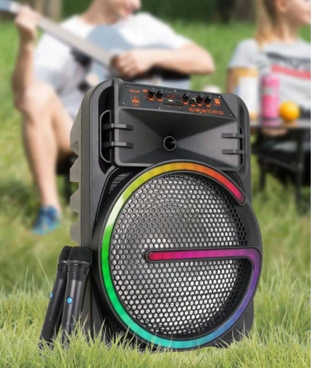PARLANTE BLUETOOTH CON 2 MICROFONOS INALÁMBRICOS MODELO KTS-2170