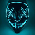 💀MÁSCARAS LED DE HALLOWEEN DISEÑO TIPO PURGE