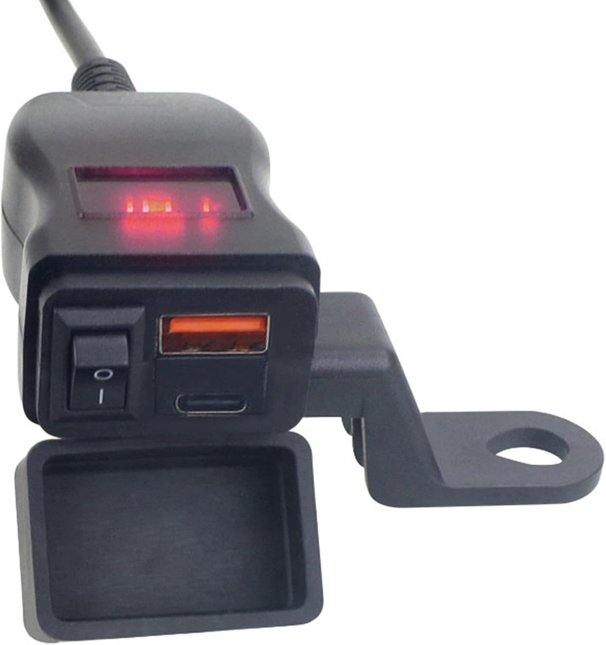 CARGADOR USB + TIPO C PD PARA MOTO YC-A149PD