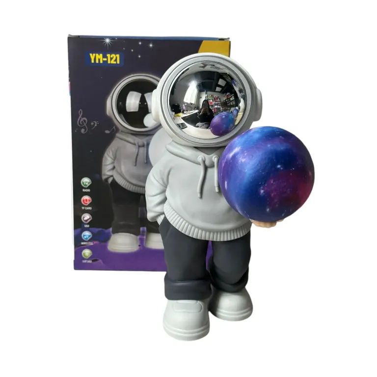 LÁMPARA ASTRONAUTA CON PARLANTE (SUÉTER)