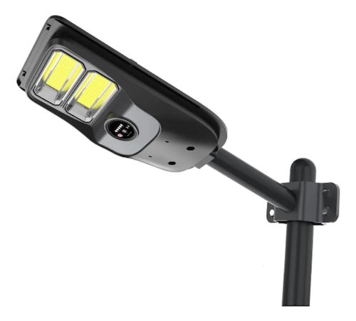 LÁMPARA CON PANEL SOLAR LED CON TRÍPODE 200W