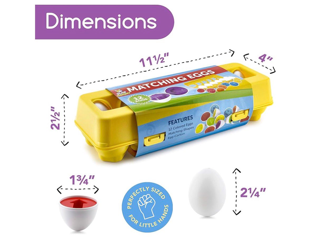 SET DE JUEGO DE HUEVOS PARA BEBÉS