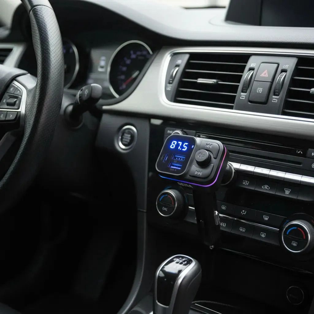 TRANSMISOR FM PARA CARRO BLUETOOTH QM-K9015