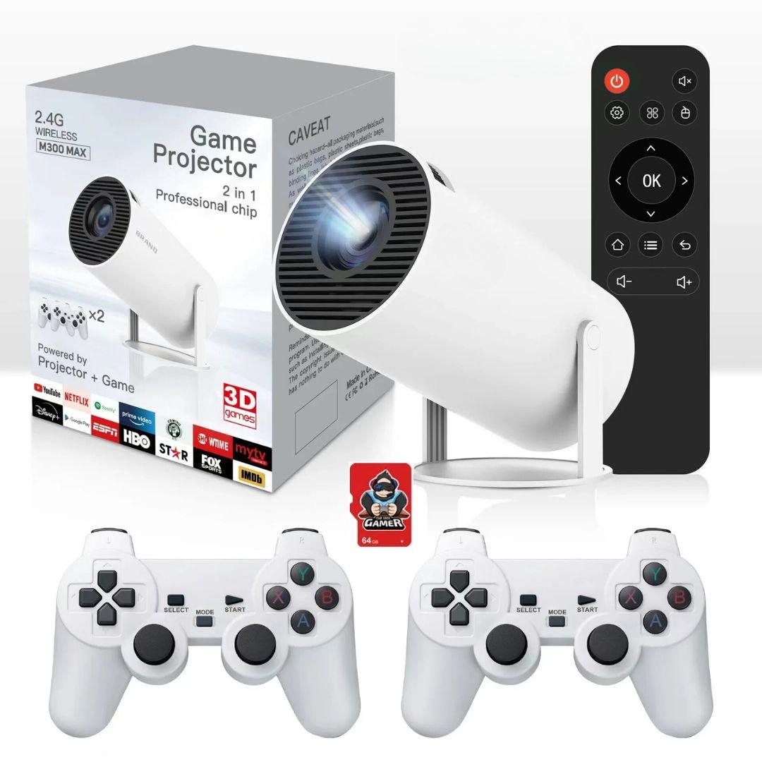 PROYECTOR M300-MAX CON CONSOLA +10.000 JUEGOS