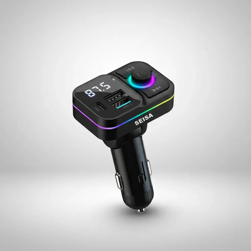 TRANSMISOR FM PARA CARRO BLUETOOTH QM-K9015