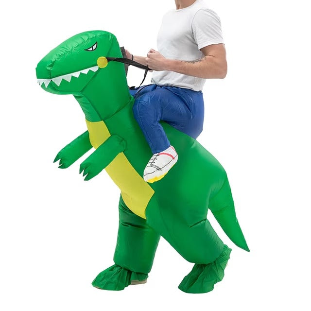 DISFRAZ INFLABLE DE DINOSAURIO CQ10002 TALLA M