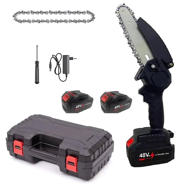 SET DE MOTOSIERRA CON 2 BATERÍA RECARGABLE