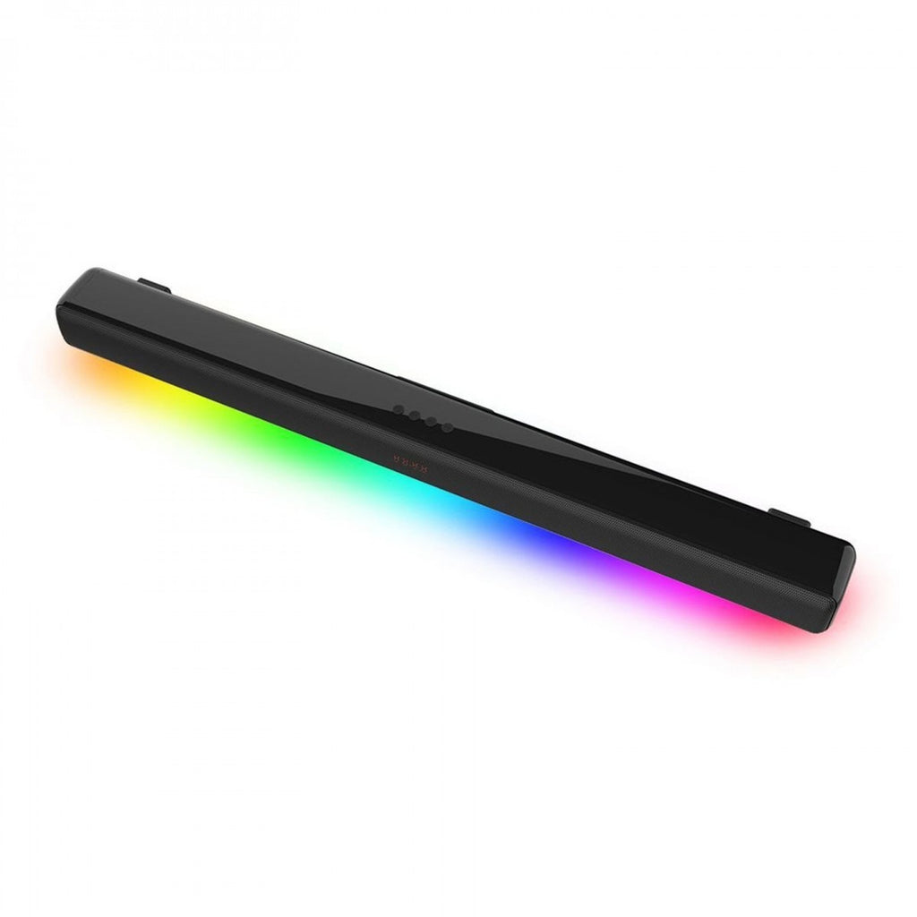 BARRA DE SONIDO PARA TV Y KARAOKE CON DOS MICRÓFONOS