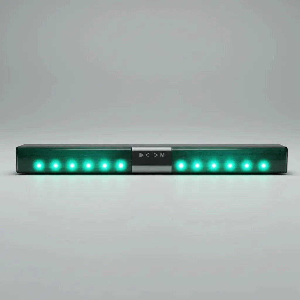 BARRA DE SONIDO BLUETOOTH CON LUCES RGB 80CM