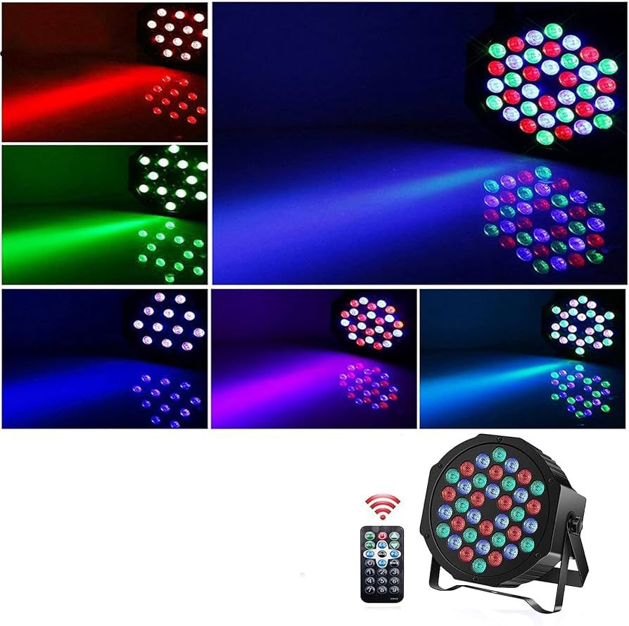 LUZ PROTÓN RGB 36 LUCES LED P-36B