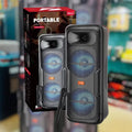 PARLANTE BLUETOOTH CON MICRÓFONO 8” KTS-2036