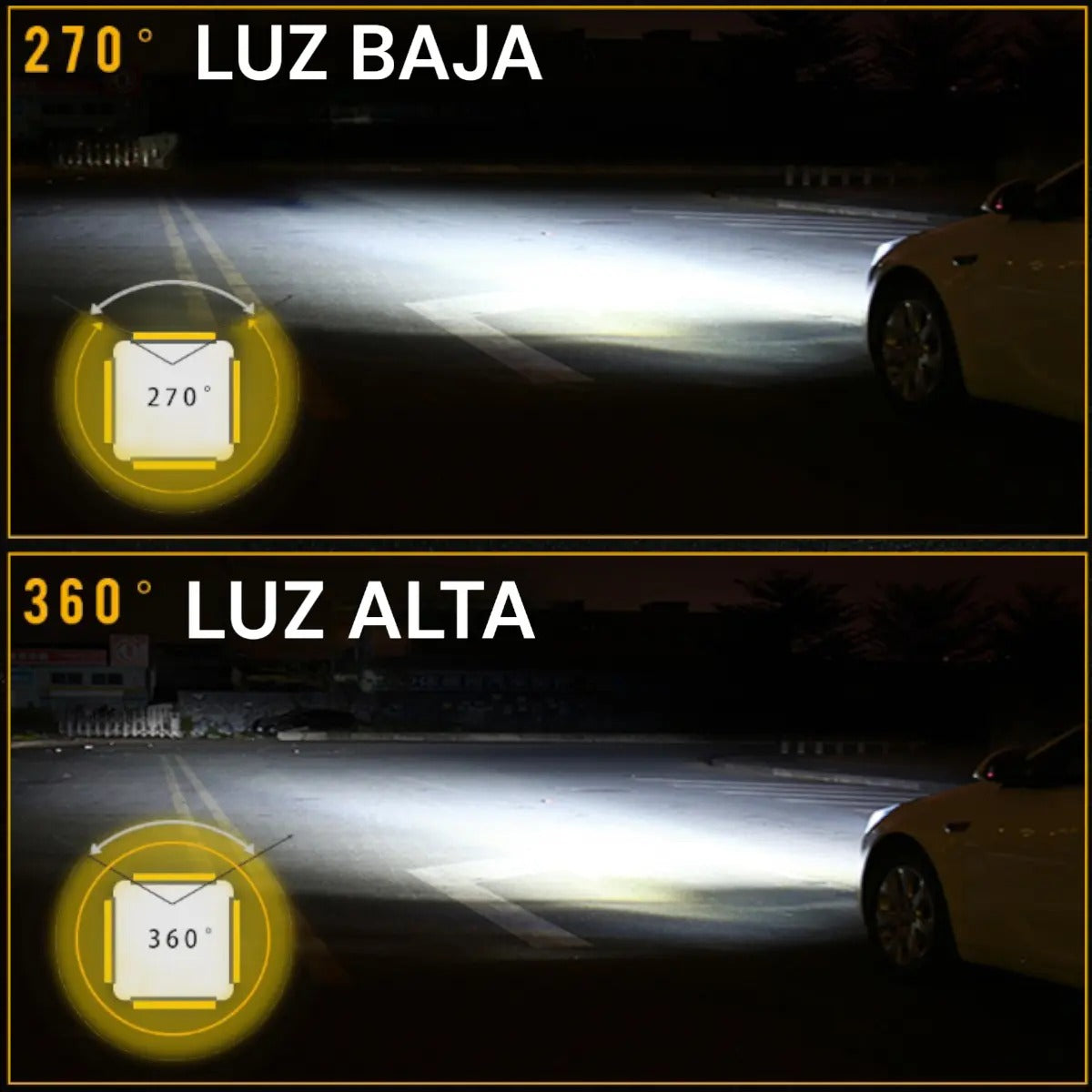 LÁMPARA DE AUTO LINE H4 24W X7-H4S-24W