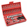 SET DE RATCHET Y CUBOS 46 PIEZAS