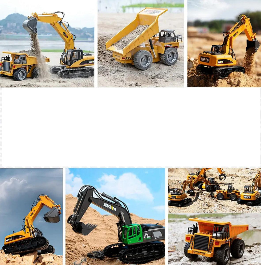 EXCAVADORA CON CONTROL REMOTO