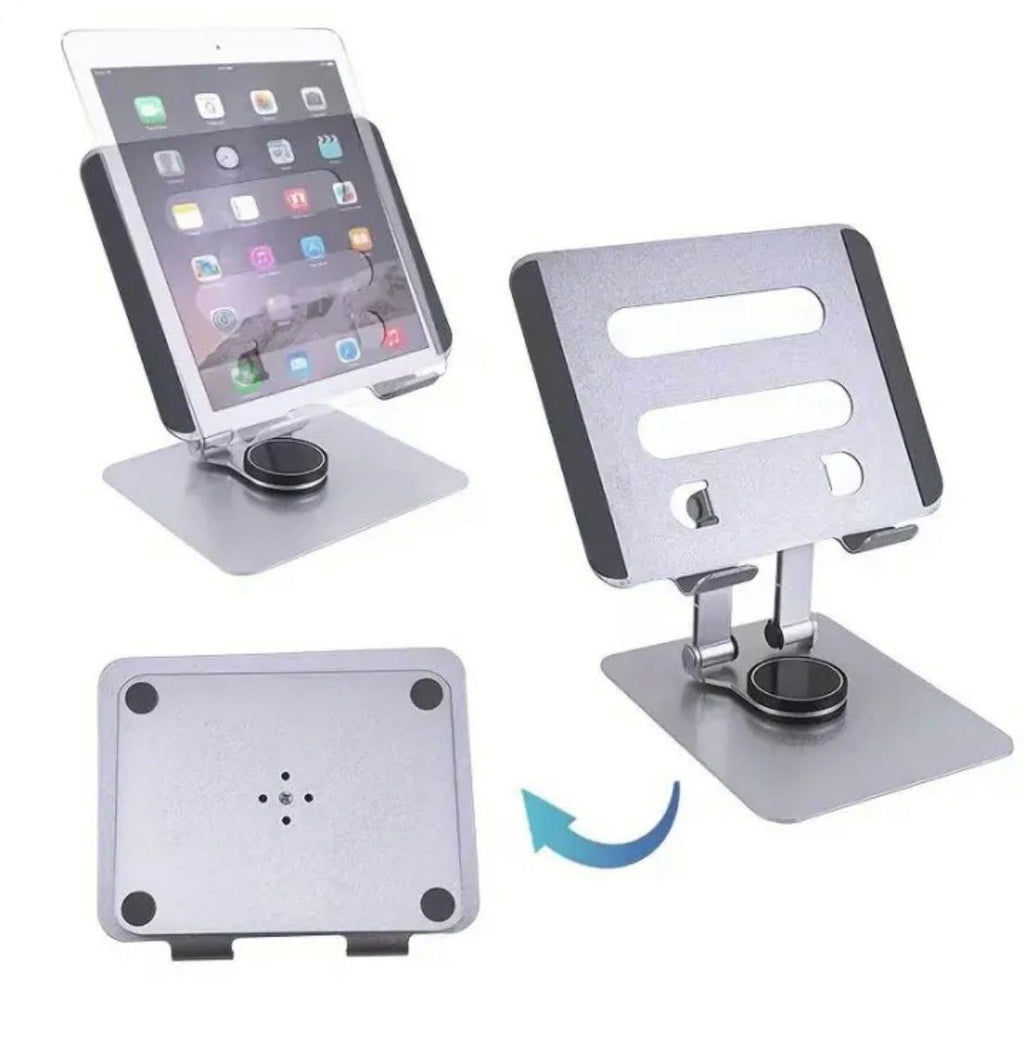 SOPORTE PLEGABLE DE METAL PARA CELULAR Y TABLET 360 HX-ZJ6120