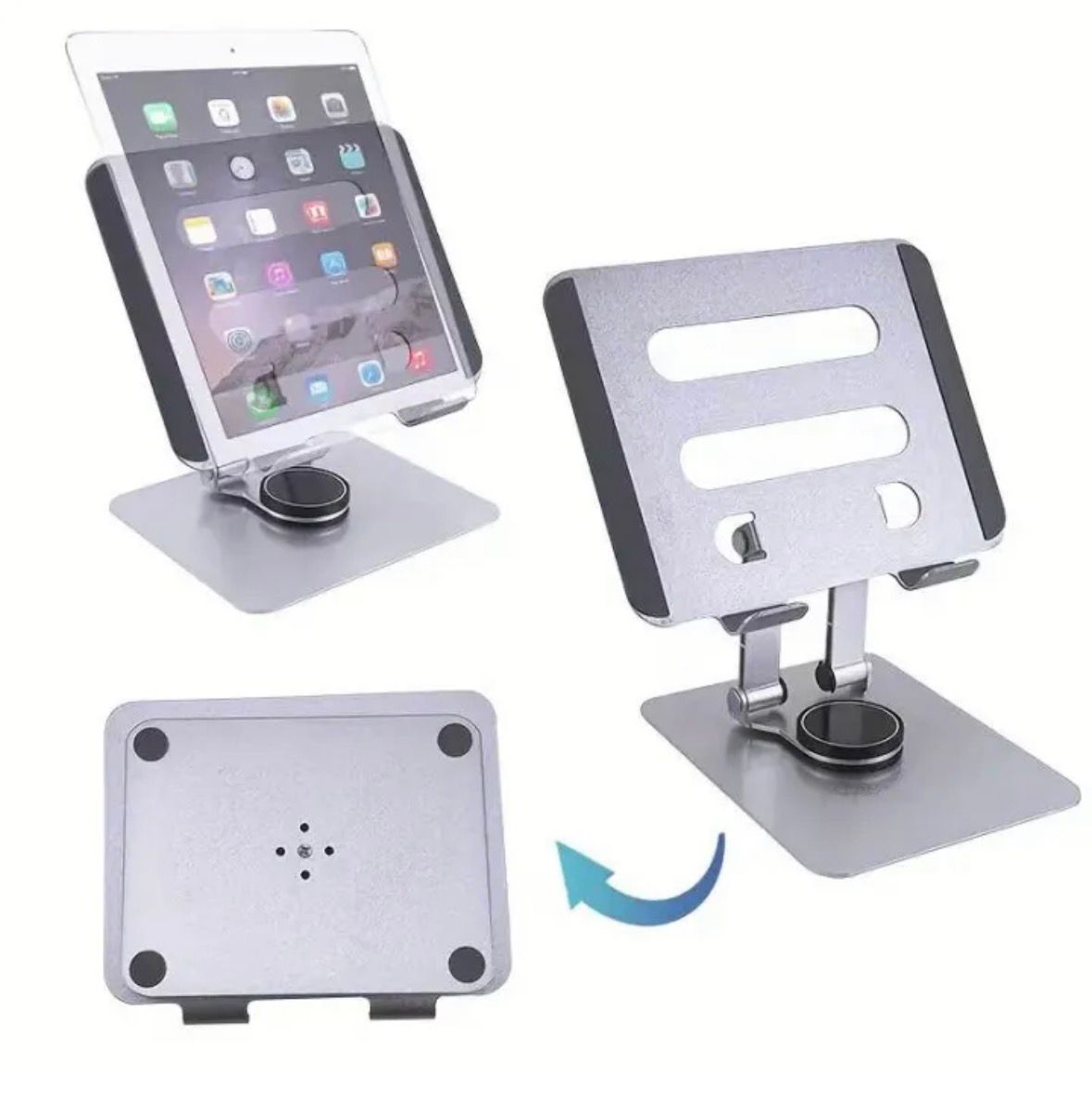 SOPORTE PLEGABLE DE METAL PARA CELULAR Y TABLET 360 HX-ZJ6120