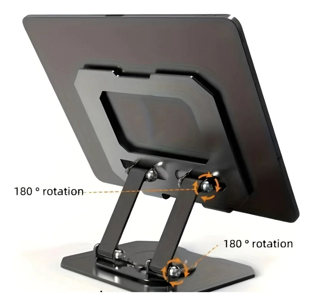 SOPORTE PLEGABLE METAL PARA CELULAR Y TABLET 360 MODELO S955