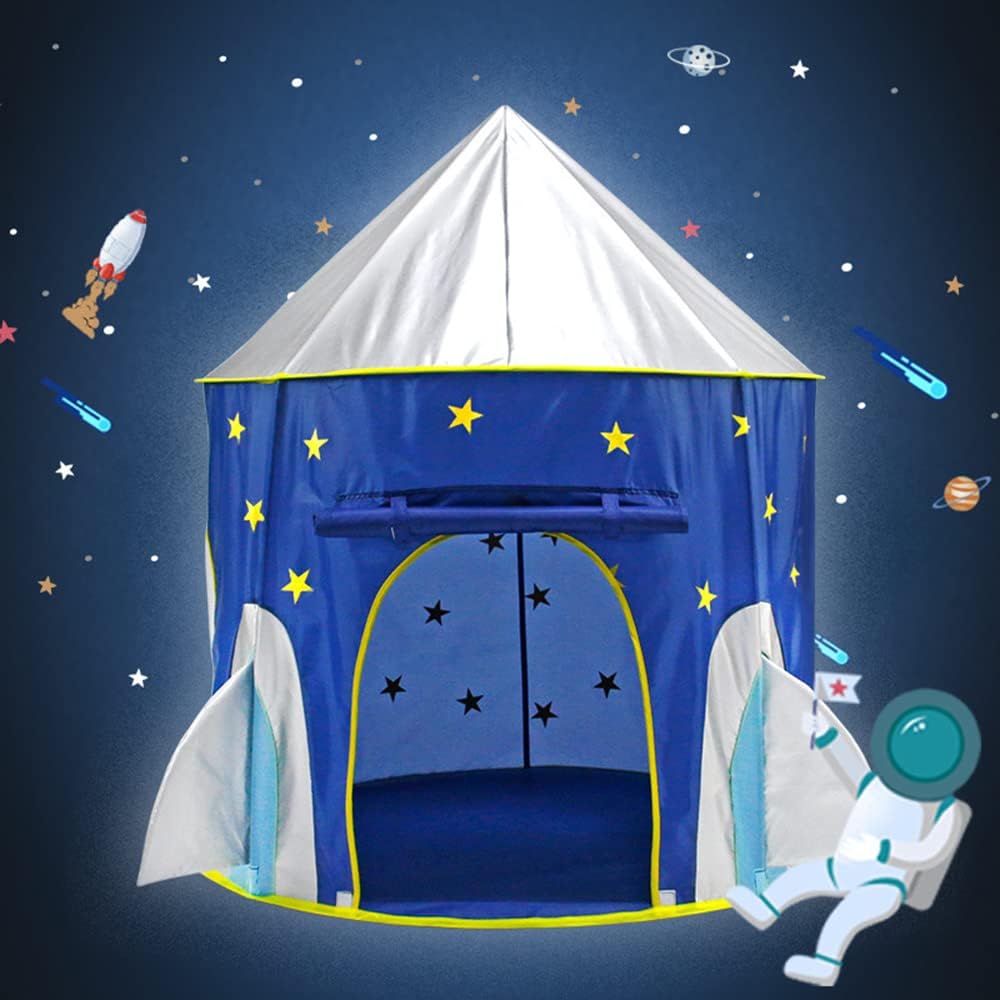 COHETE ESTRELLA AZUL PLEGABLE PARA NIÑOS FEL-042606062