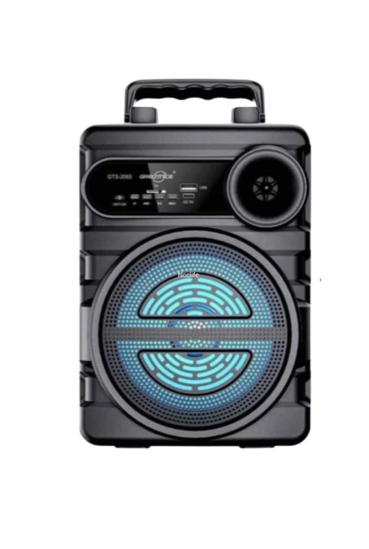 PARLANTE BLUETOOTH CON MICROFONO INALÁMBRICO MODELO GTS-2065