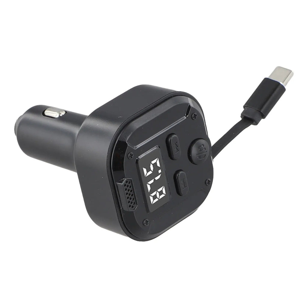 TRANSMISOR FM BLUETOOTH + CARGADOR RÁPIDO PD 45W