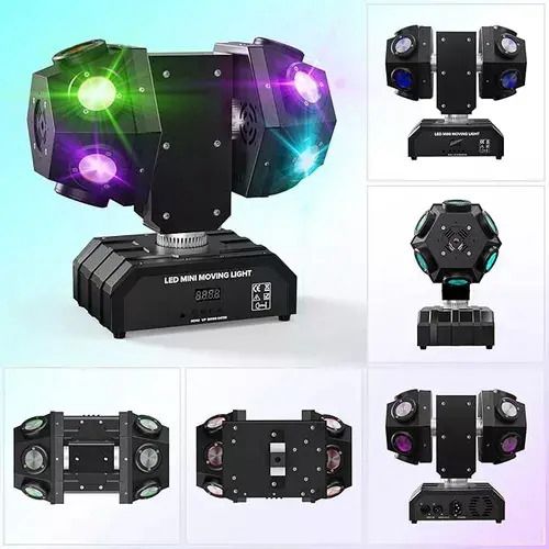 LUZ CABEZA MÓVIL LED TRIPLE RGB 180W PRO RSDS-067 ₡