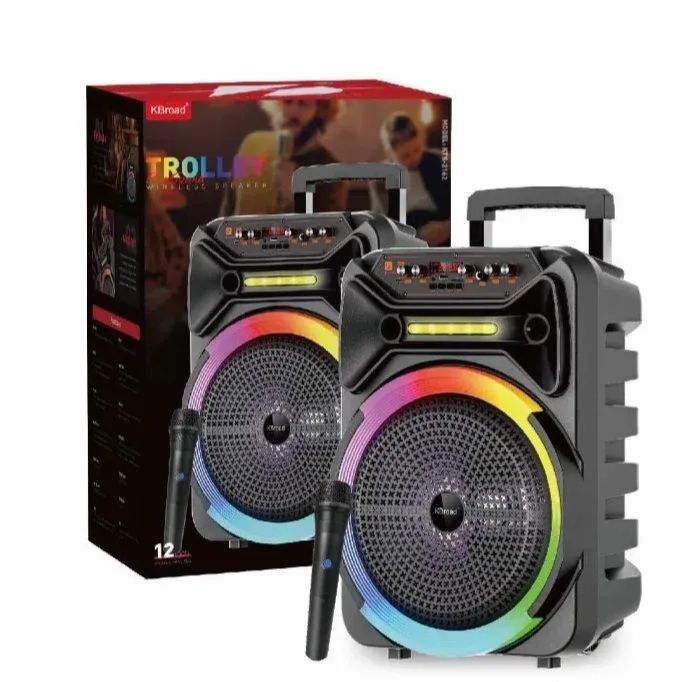 PARLANTE BLUETOOTH CON MICROFONO INALÁMBRICO CON TRIPODE MODELO KTS-2162