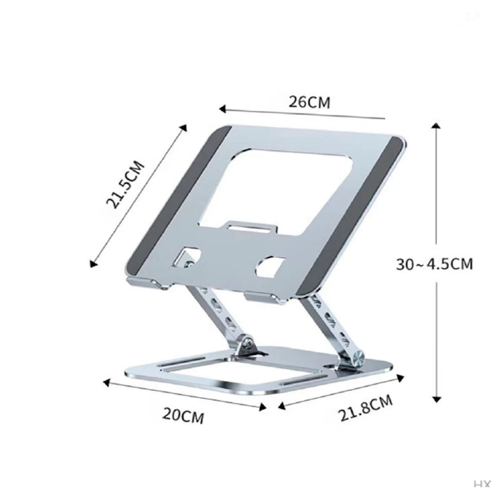 SOPORTE PLEGABLE DE METAL PARA LAPTOP MODELO HX-ZJ51